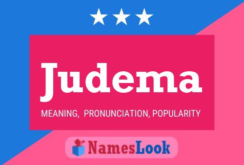 Judema Name Poster