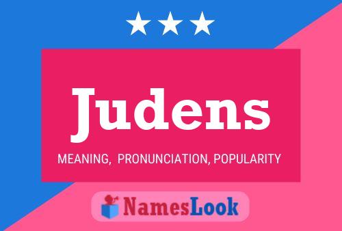 Judens Name Poster