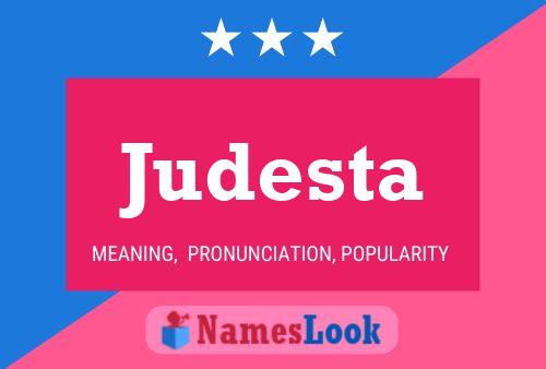 Judesta Name Poster