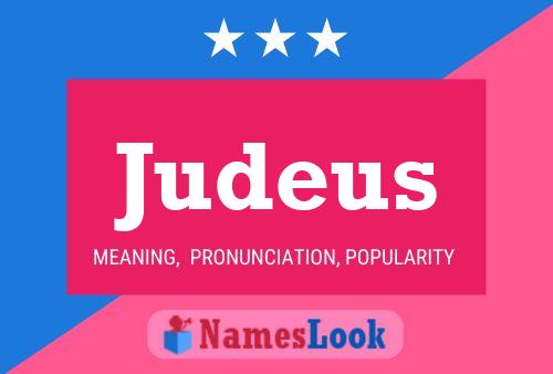 Judeus Name Poster