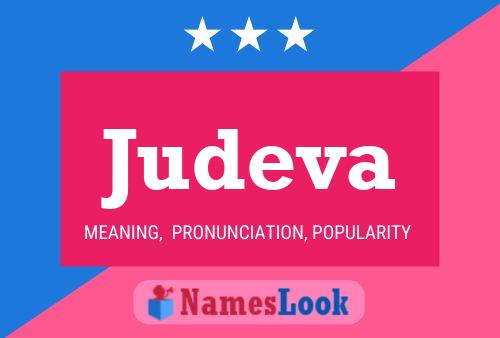 Judeva Name Poster