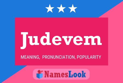 Judevem Name Poster