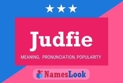 Judfie Name Poster