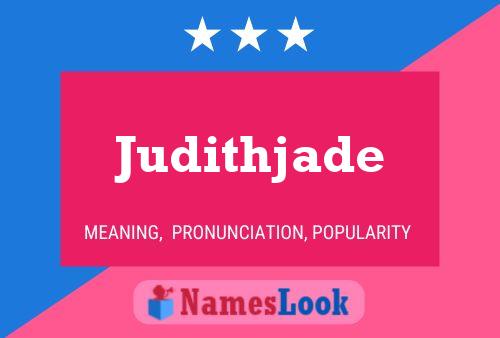 Judithjade Name Poster