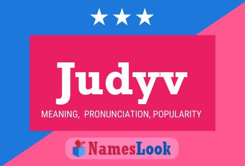 Judyv Name Poster