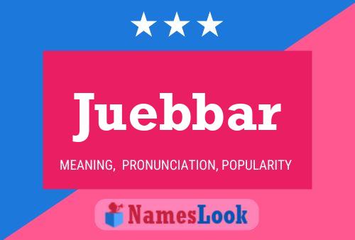 Juebbar Name Poster