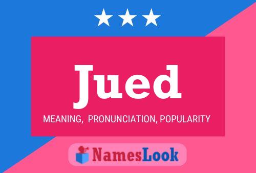 Jued Name Poster