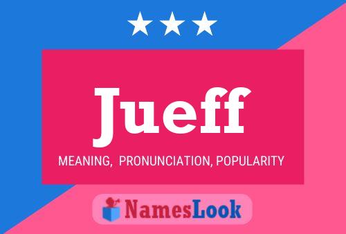 Jueff Name Poster