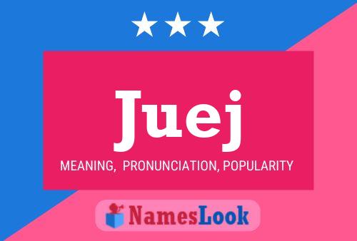 Juej Name Poster