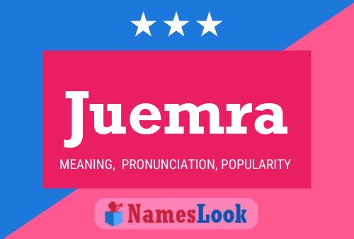 Juemra Name Poster