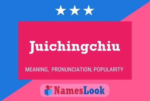 Juichingchiu Name Poster