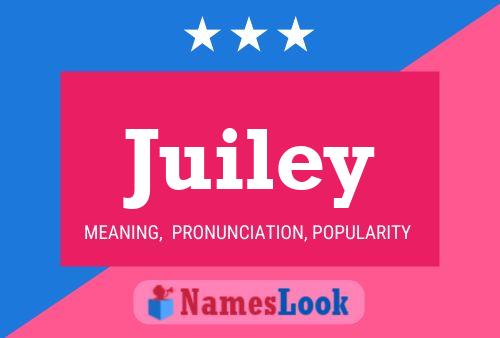 Juiley Name Poster