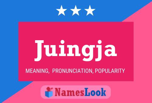 Juingja Name Poster