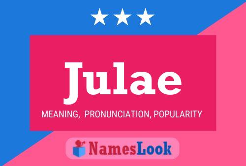 Julae Name Poster