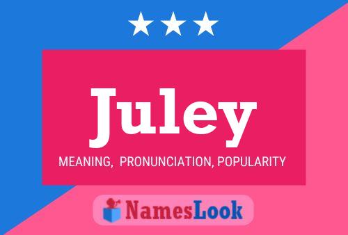 Juley Name Poster