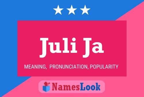 Juli Ja Name Poster