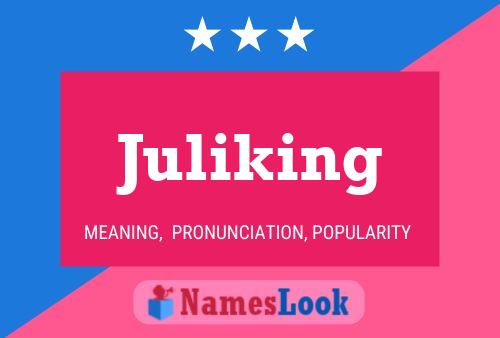 Juliking Name Poster