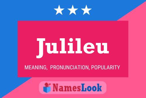 Julileu Name Poster