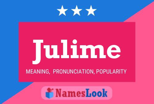 Julime Name Poster