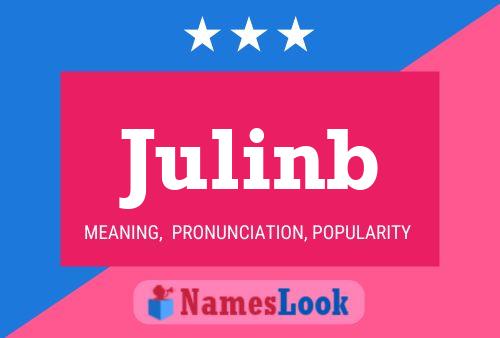 Julinb Name Poster