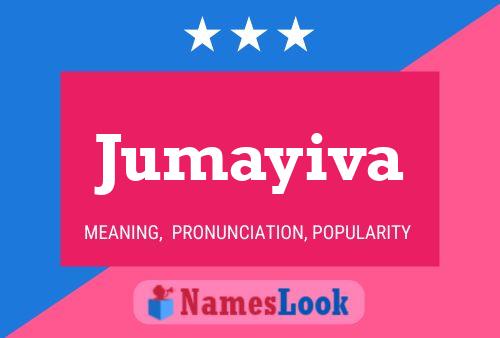 Jumayiva Name Poster