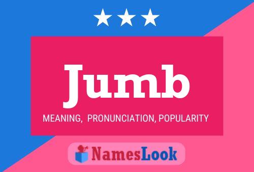 Jumb Name Poster