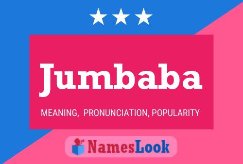 Jumbaba Name Poster