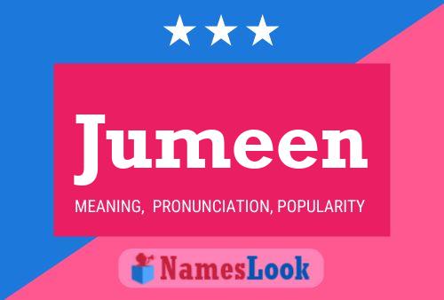 Jumeen Name Poster