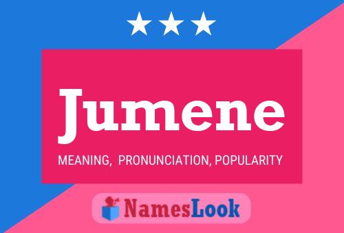 Jumene Name Poster