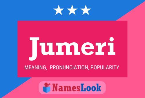 Jumeri Name Poster