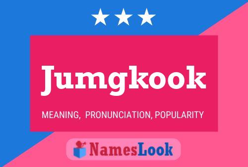 Jumgkook Name Poster