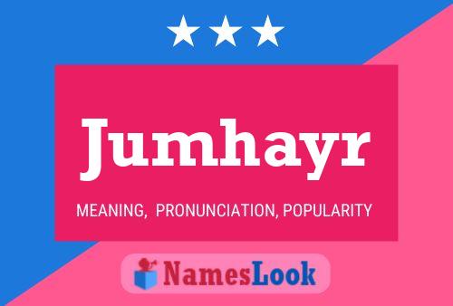 Jumhayr Name Poster