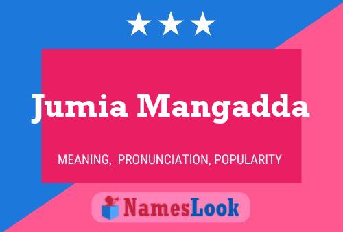 Jumia Mangadda Name Poster