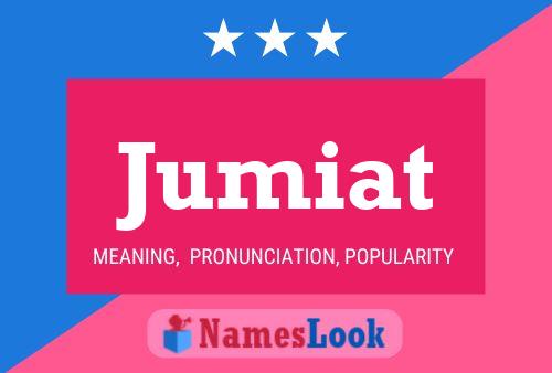 Jumiat Name Poster