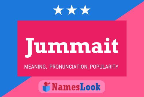 Jummait Name Poster