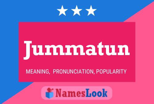 Jummatun Name Poster