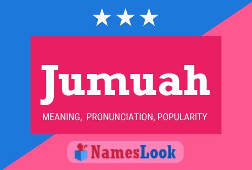 Jumuah Name Poster