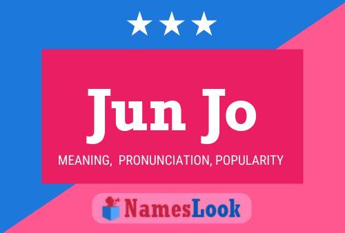 Jun Jo Name Poster