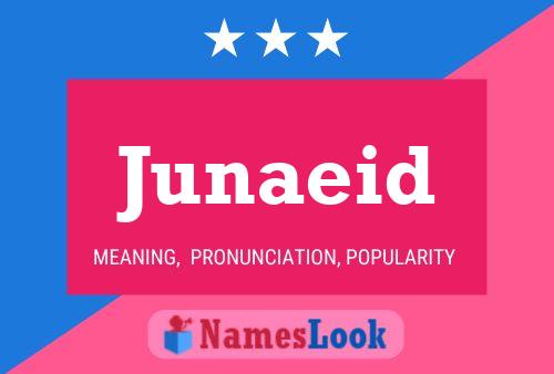 Junaeid Name Poster