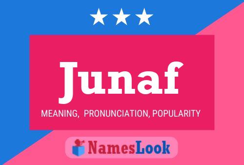 Junaf Name Poster