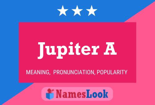 Jupiter A Name Poster