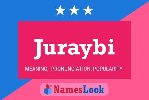 Juraybi Name Poster