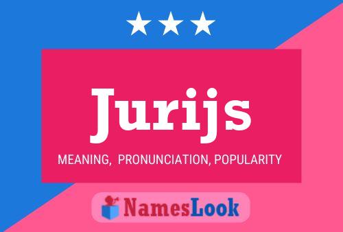 Jurijs Name Poster