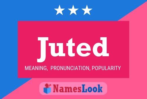 Juted Name Poster