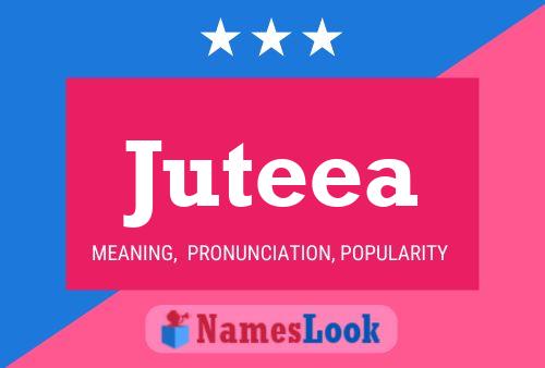 Juteea Name Poster