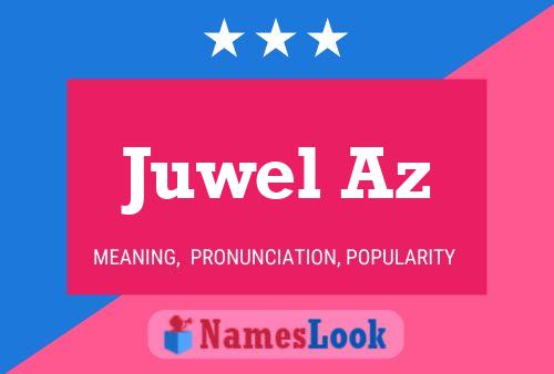 Juwel Az Name Poster