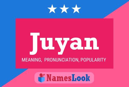 Juyan Name Poster