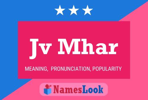 Jv Mhar Name Poster