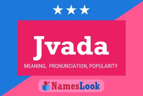 Jvada Name Poster