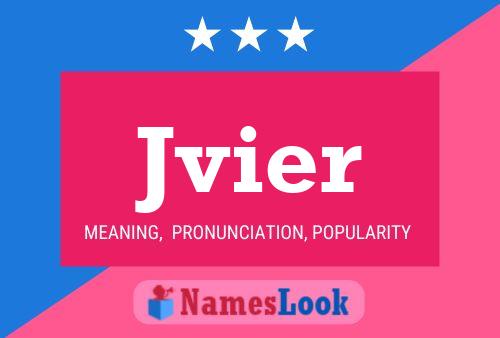 Jvier Name Poster